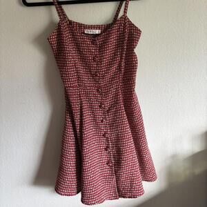Rampage Women's Red and Multi Dress